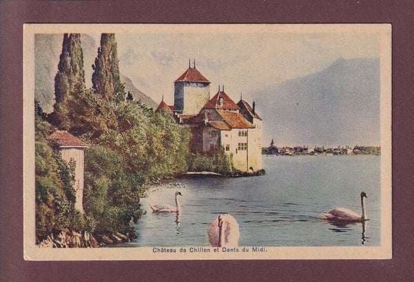 Château de CHILLON - Cygnes
