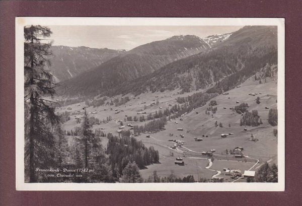 FRAUENKIRCH-DAVOS von Clavadel aus