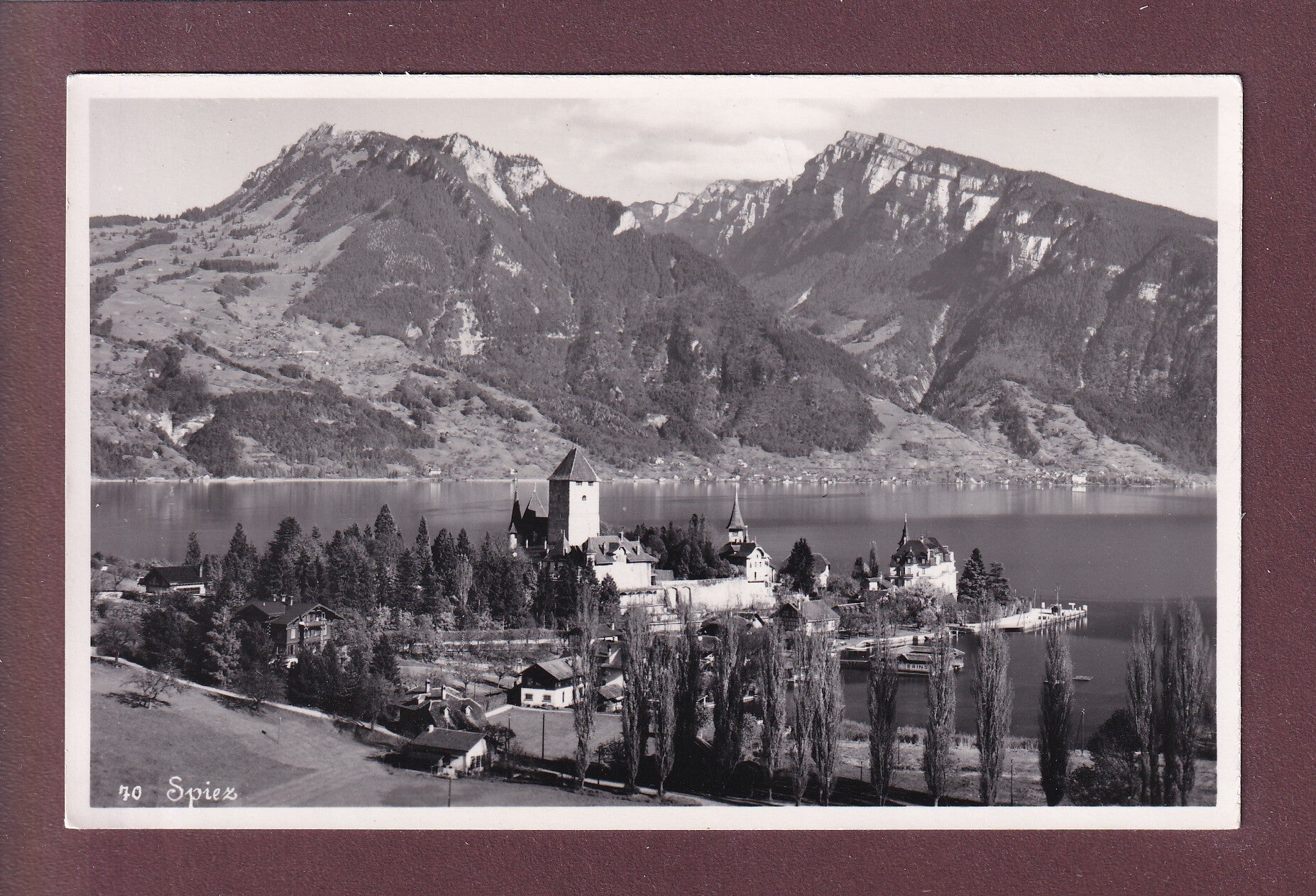 SPIEZ - Schloss - Blümlisalp