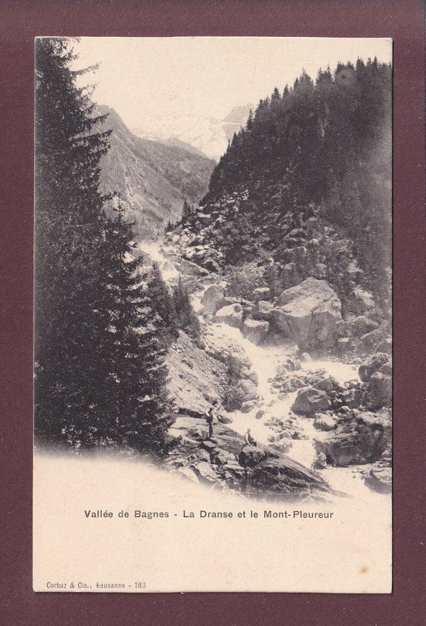 Vallée de Bagnes - La DRANSE - Mont Pleureur