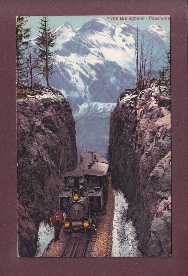 BRÜNIGBAHN - Passhöhe