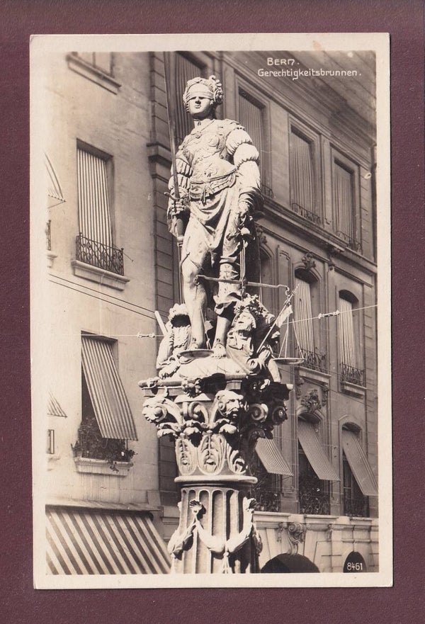 BERN - Gerechtigkeitsbrunnen - Detail