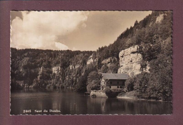 Les Brenets - SAUT DU DOUBS - 1936
