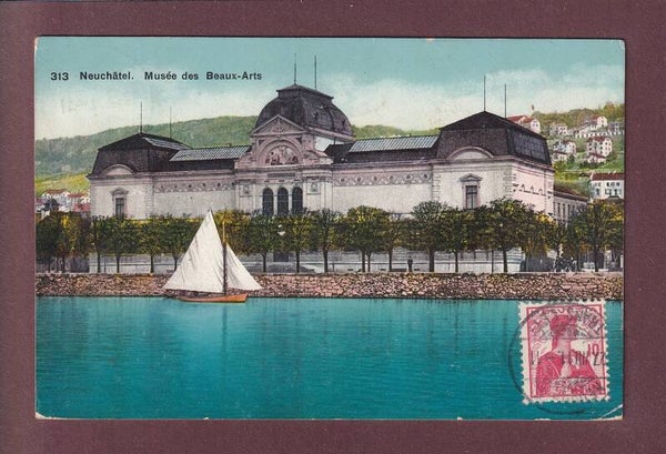 NEUCHÂTEL - Musée des Beaux-Arts - 1911