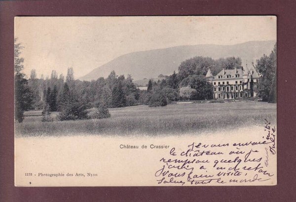 CRASSIER - Le Château - 1901