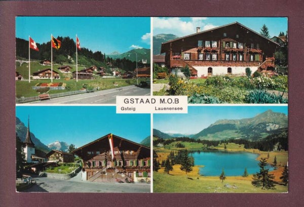 GSTAAD - 4 Bilder - 1971