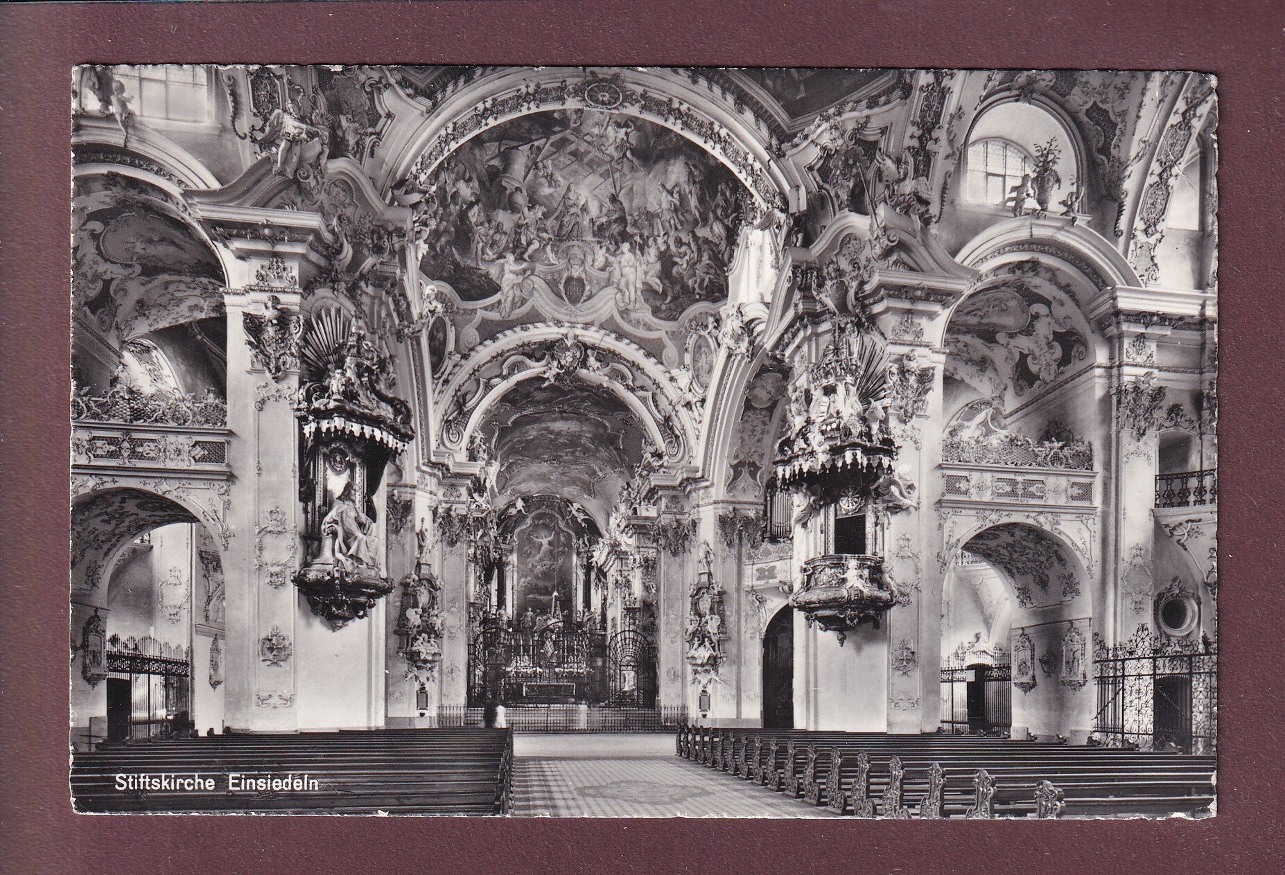 Stiftskirche EINSIEDELN - 1959