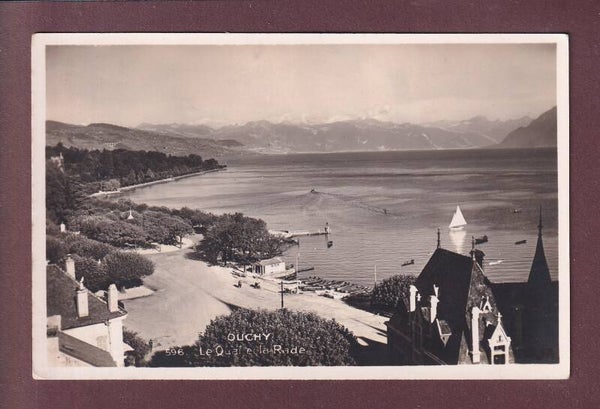 LAUSANNE - Ouchy - Quai et Rade