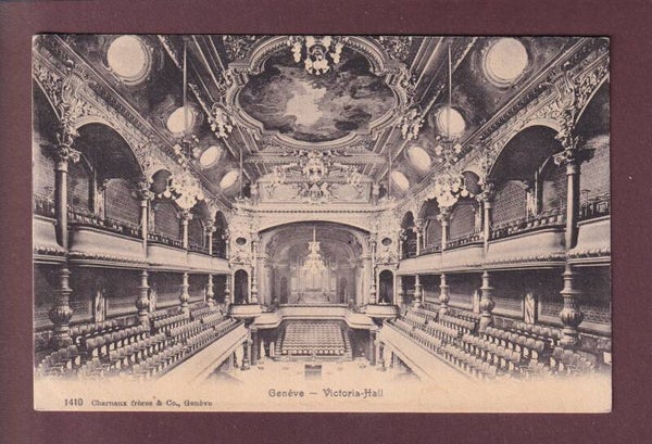 GENEVE - Victoria-Hall - 1911