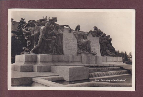 BERN - Welttelegraphen-Denkmal - 1932