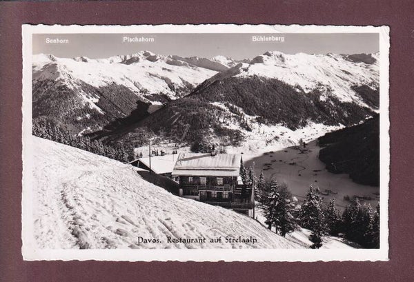 DAVOS - Restaurant auf Strelaalp - 1942