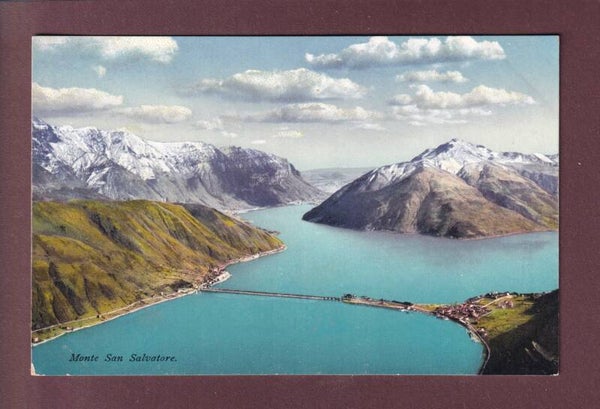 Monte SAN SALVATORE - Ponte di Melide