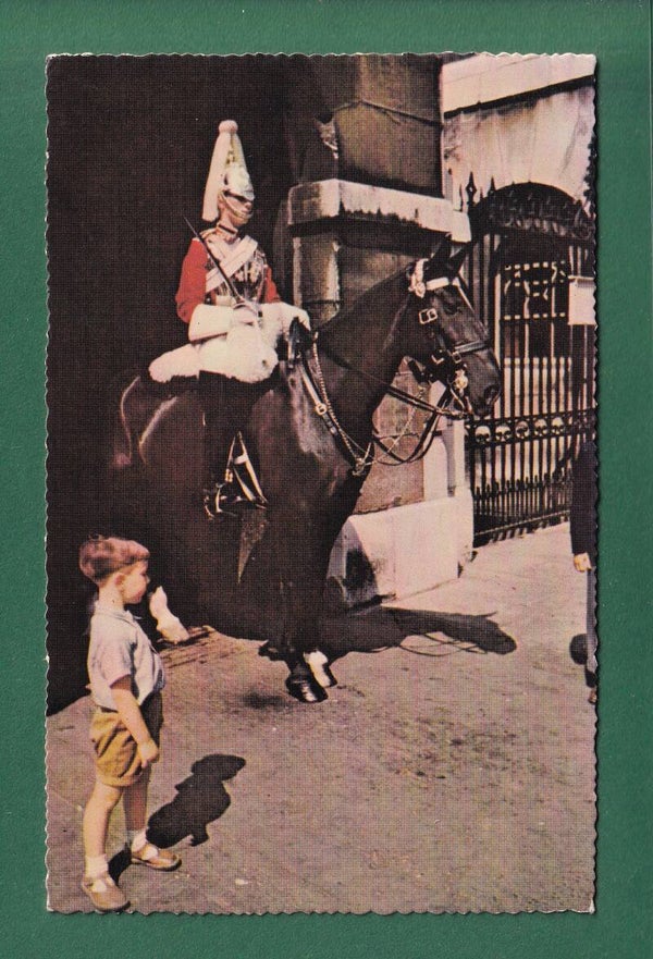 LONDON - Whitehall - Mounted Guard - 1963