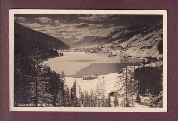Davos - DAVOSERSEE im Winter