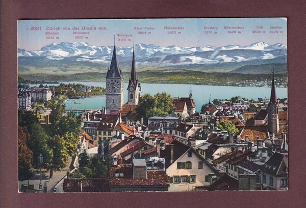 ZÜRICH von der Urania aus