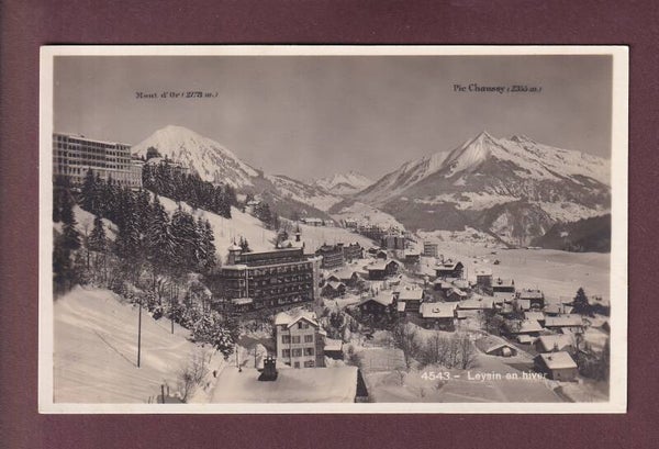 LEYSIN en hiver