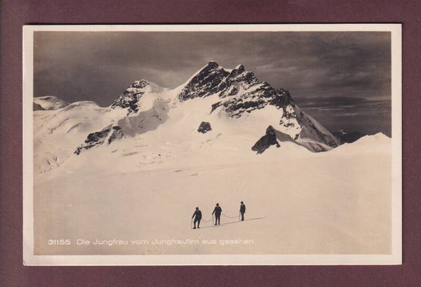 JUNGFRAU vom Jungfraufirn aus - Leute