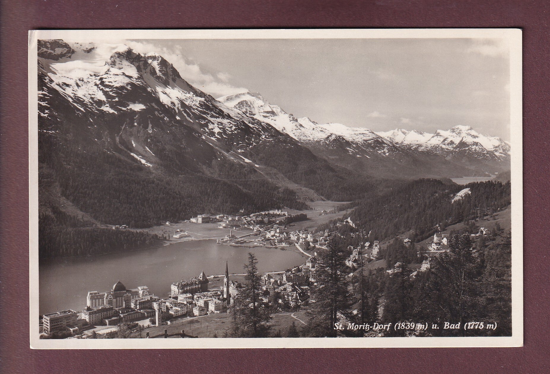 ST. MORITZ-DORF und BAD