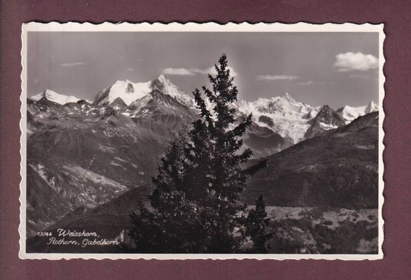 WEISSHORN - ROTHORN - GABELHORN