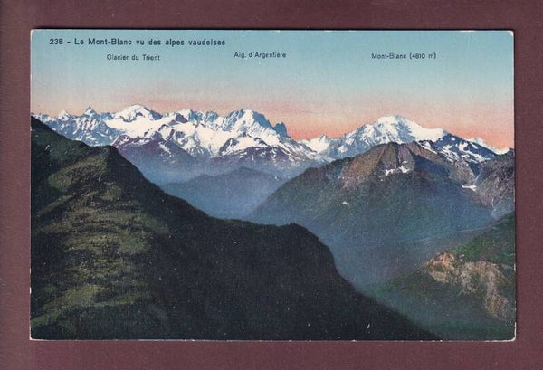 Vue depuis les ALPES VAUDOISES