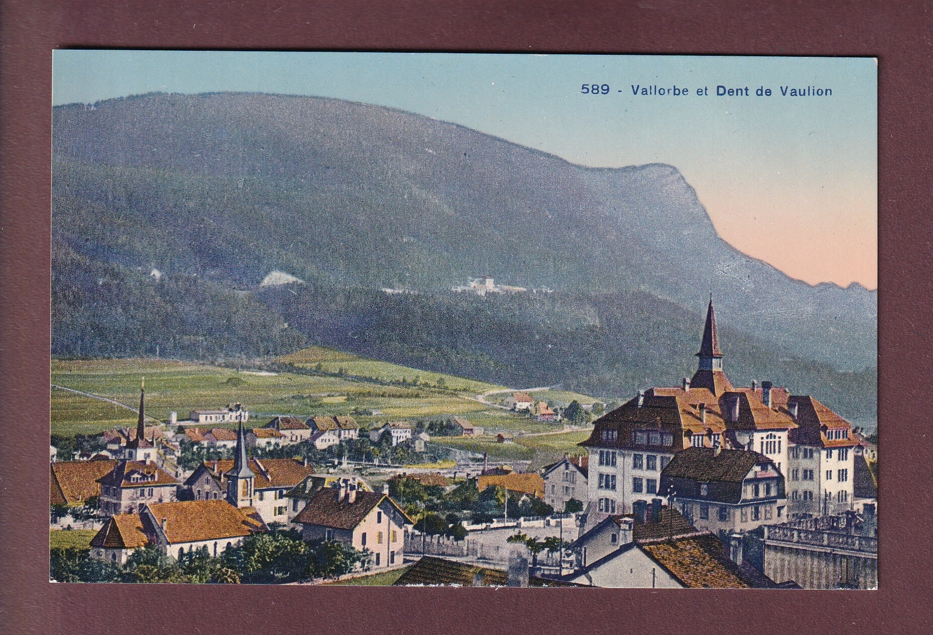 VALLORBE - Dent de Vaulion