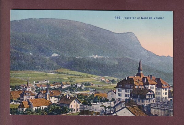 VALLORBE - Dent de Vaulion
