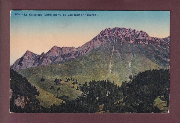 KAISEREGG vu du Lac Noir