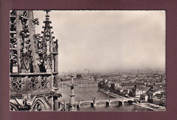 BASEL - Rhein vom Münster