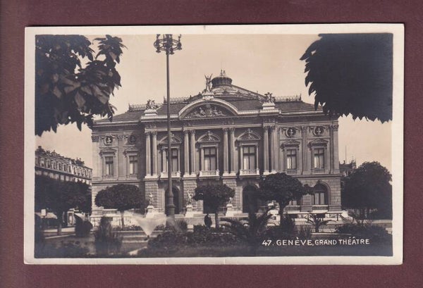 GENEVE - Grand Théâtre
