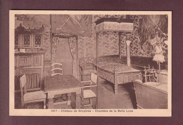 Château de GRUYERES - Chambre de la Belle Luce