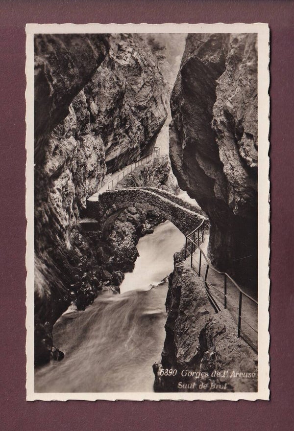 GORGES DE L'AREUSE - Saut de Brot