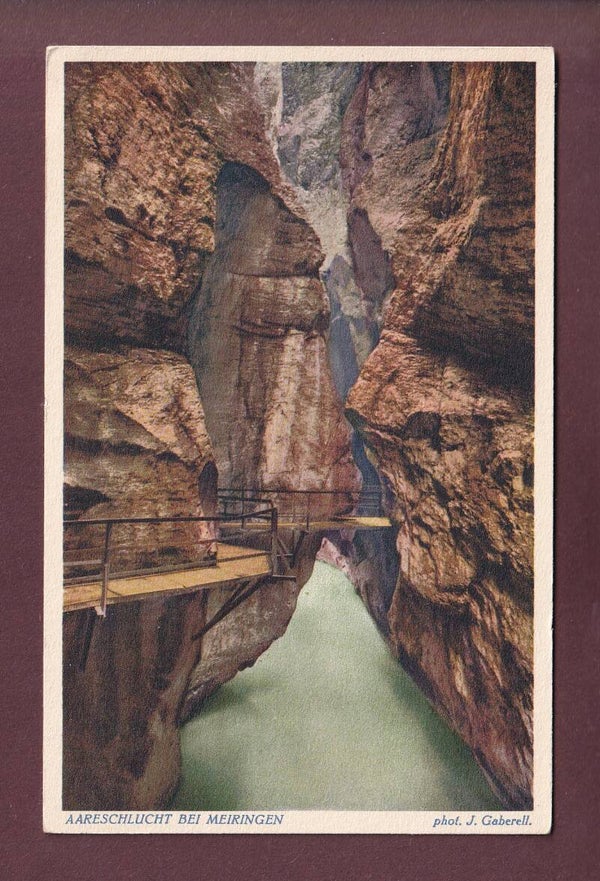 AARESCHLUCHT bei Meiringen