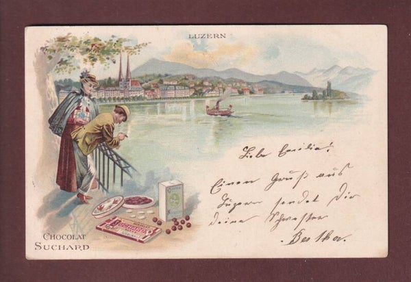 LUZERN - Chocolat Suchard - 1899