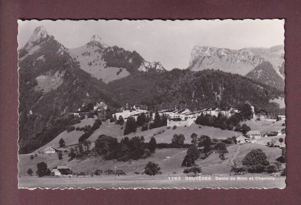 GRUYERES - Dents de Broc et Chamois
