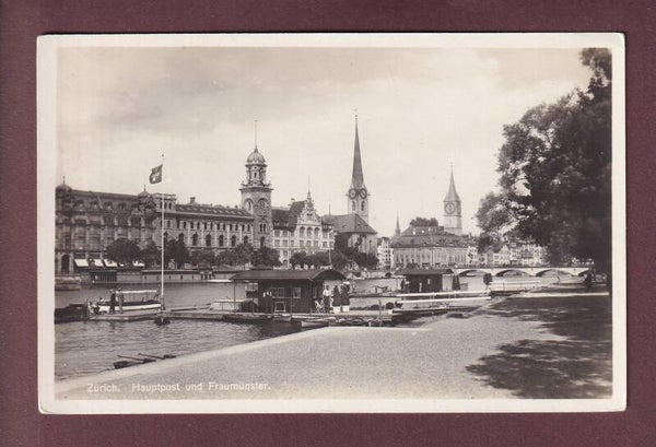 ZÜRICH - Hauptpost - Fraumünster