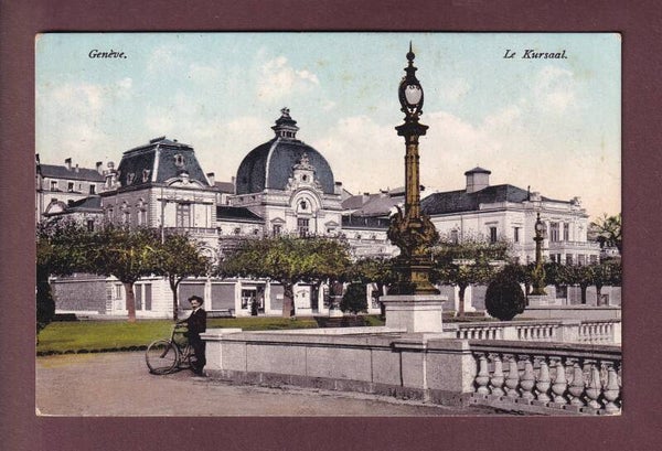 GENEVE - Kursaal - Vélo