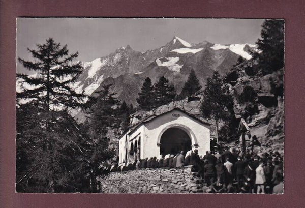 SAAS-FEE - Maria z. Hohen Stiege - Viele Leute