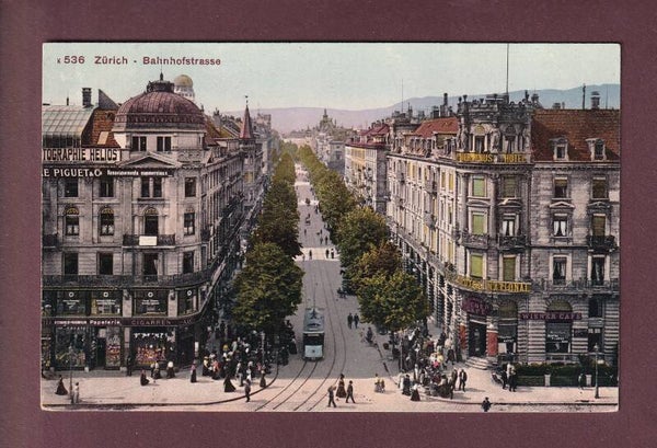 ZÜRICH - Bahnhofstrasse - Tram