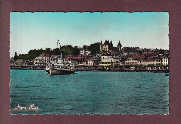NYON - Bateau CGN et quai