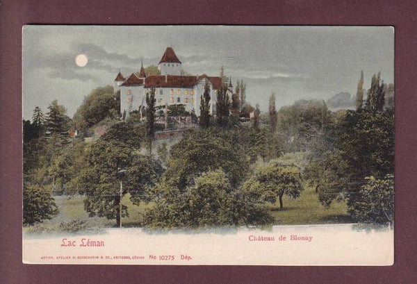 Château de BLONAY - Clair de lune