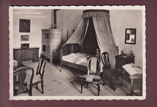 Château de VALANGIN - Chambre Louis XVI
