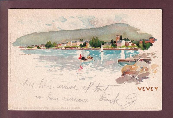 VEVEY par F. Voellmy - 1901