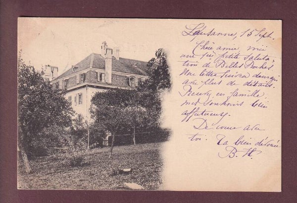 LAUSANNE - Maison - 1901