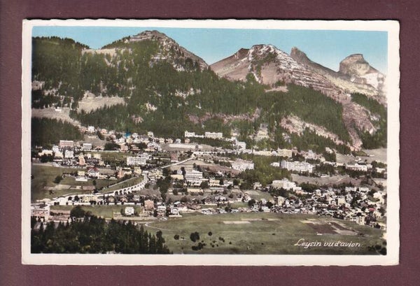 LEYSIN vu d'avion - 1965