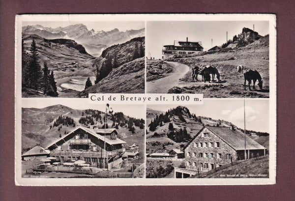 COL DE BRETAYE - 4 images - Feldpost