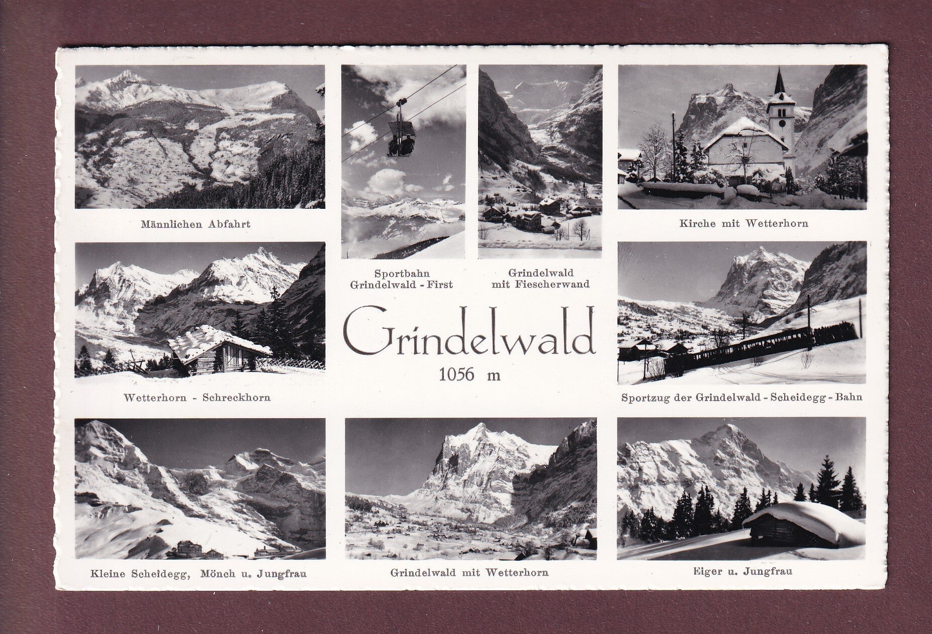 GRINDELWALD - 9 Bilder - 1968