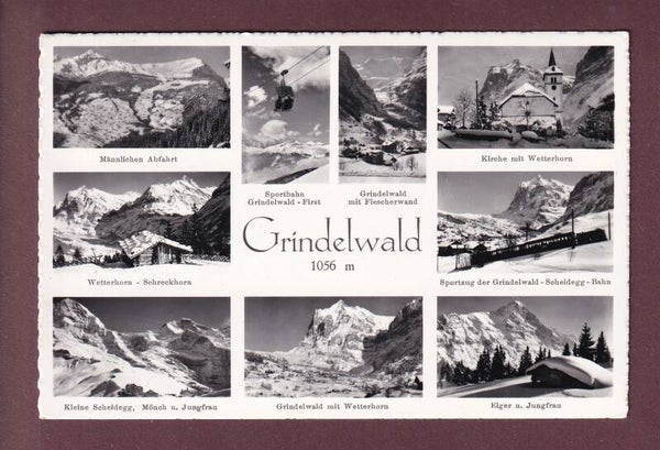 GRINDELWALD - 9 Bilder - 1968