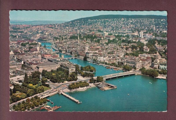 ZÜRICH - Flugaufnahme - 1962