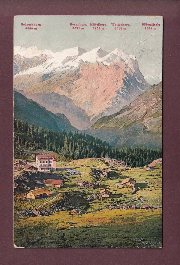 ENGSTLENALP - Berneralpen - 1912