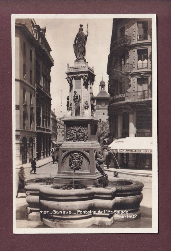 GENEVE - Fontaine de l'Escalade - 1926